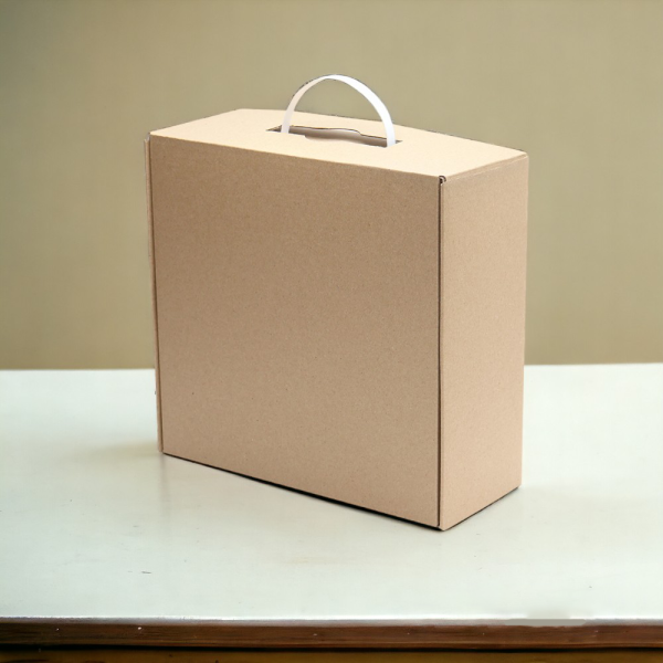 Подарочная Коробка из МГК с Ручкой 24,5*25,5*10,5 см / Качественная и удобная